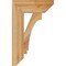 Ekena Millwork Imperial Slat Rough Sawn Bracket, Western Red Cedar, 4"W x 14"D x 22"H BKT04X14X22IMP06RWR - alternate 3